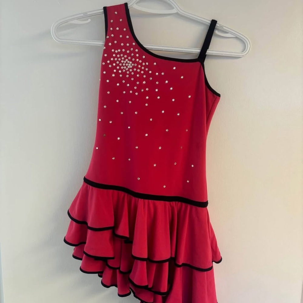 Pink Kids Latin Dress
